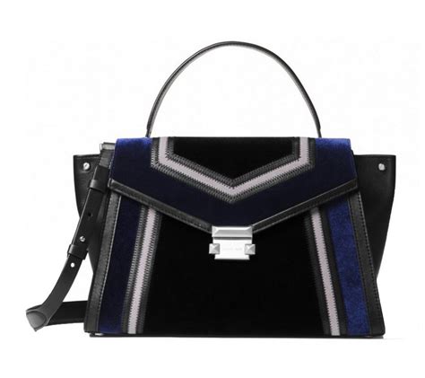 michael kors samt tasche